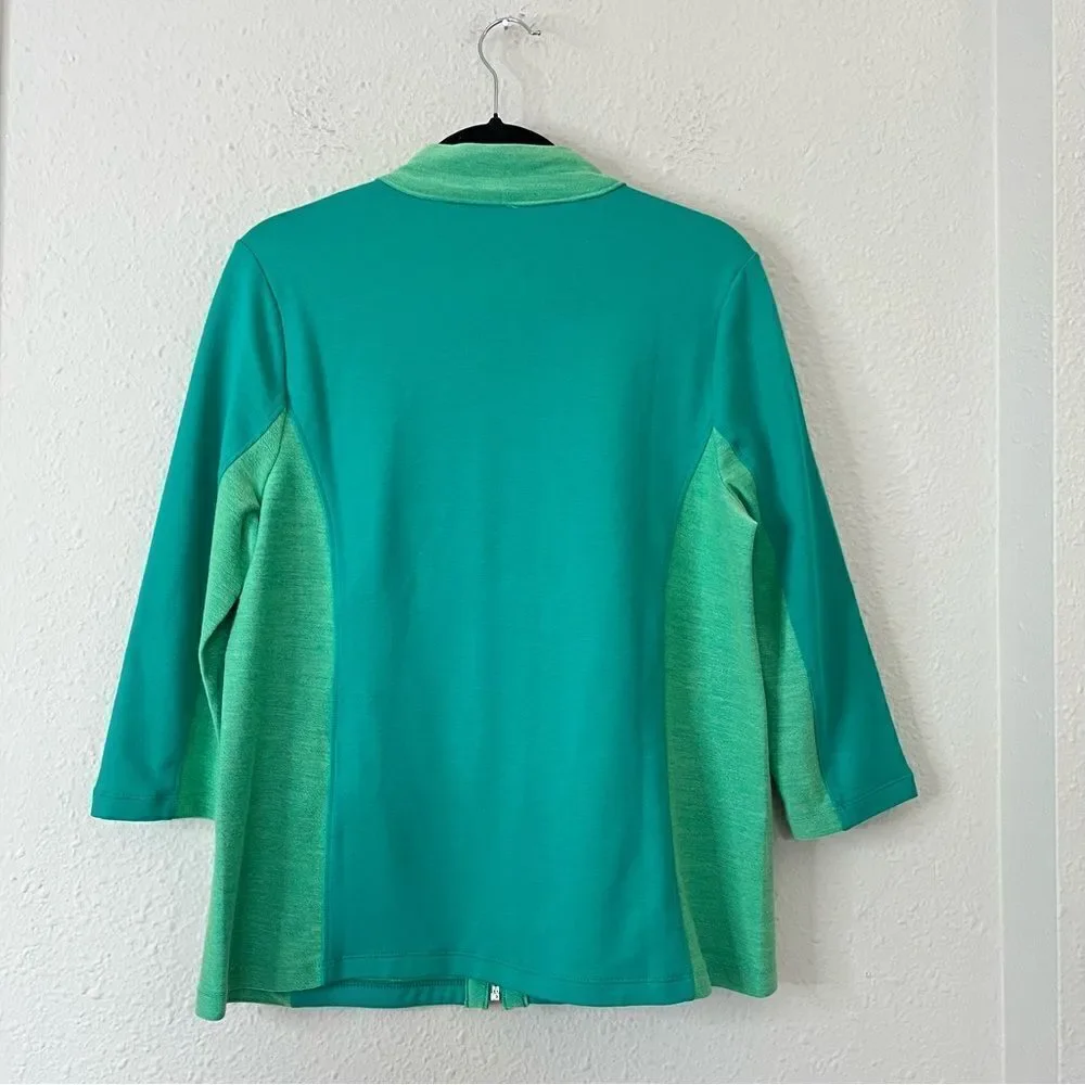 Chico's Weekends Color Twist Zip-Front Jacket - Picture 5 of 6